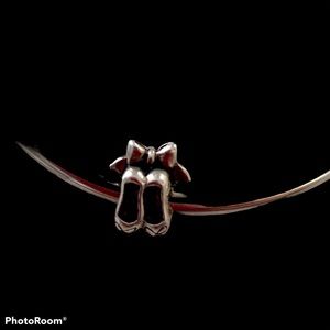 Ballerina 925 silver Pandora inspired charm